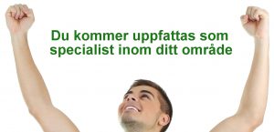 specialist inom ditt ämne genom webbkurs